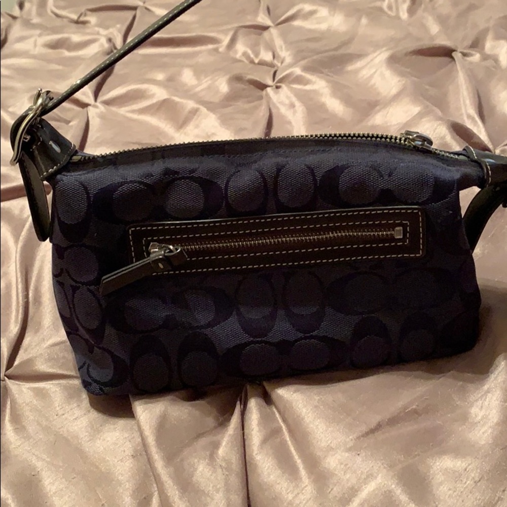 Navy blue coach